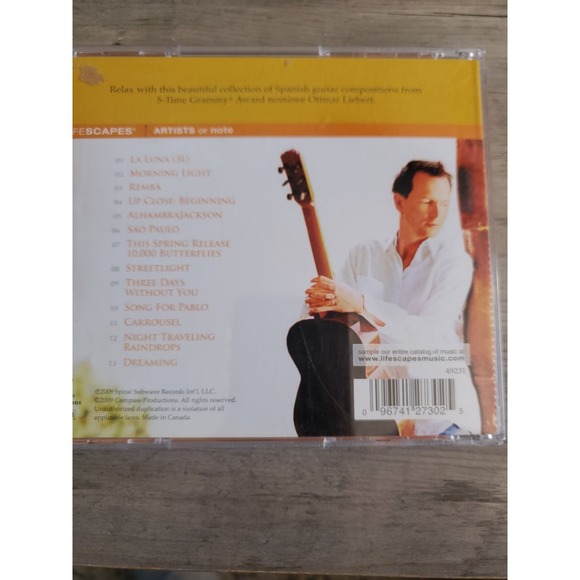 CD Ottmar Liebert, Spanish Sun 2009 - Picture 4 of 4
